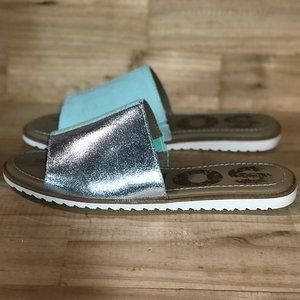 Sorel Womens Ella Block Slide Sandals